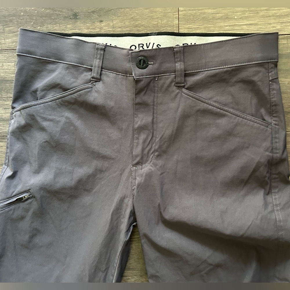 ORVIS Jackson quick dry men’s size 34x30 dark grey pants